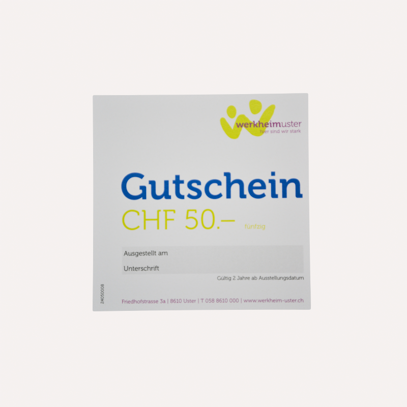 Gutschein 50.-